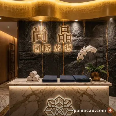 尚品國際水療 — 接待檯前報個名字就可以進去